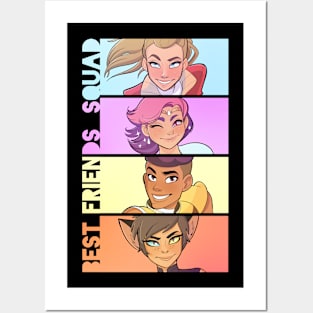 BEST FRIENDS SQUAD Posters and Art